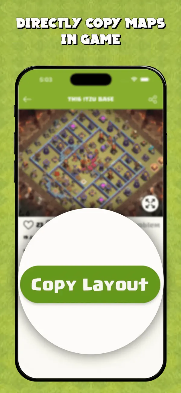 Copy layout in game